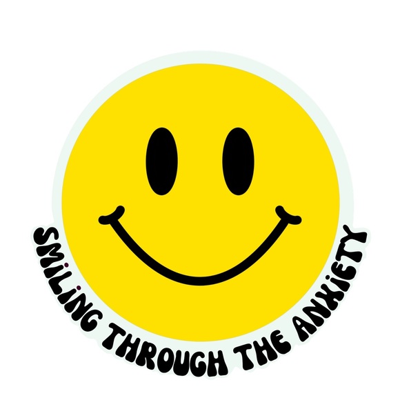 Smiley Face Waterproof Sticker - Picture 3 of 5